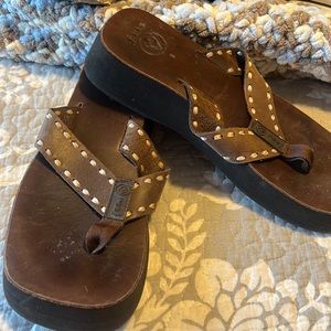 Reef brown flip flop